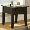 Shaker Cottage Mission Black Side Table